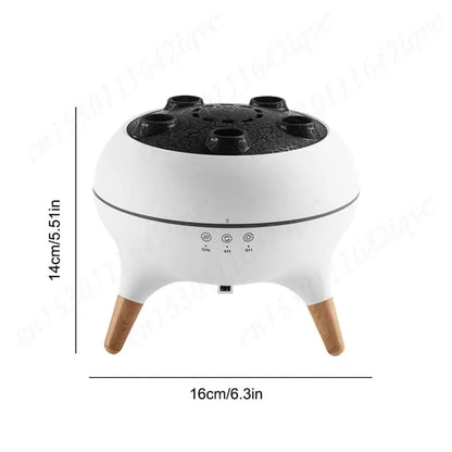 Jellyfish LED Humidifier & Essential Oil Diffuser – Color-Changing Aromatherapy Air Humidifier for Bedroom