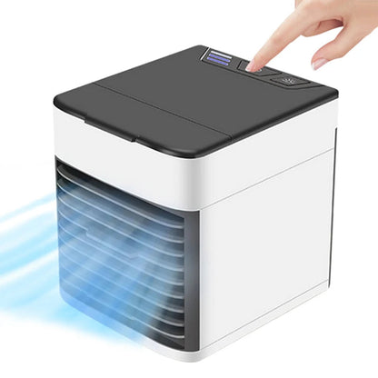 Quiet Portable Evaporative Cooler for Home & Office – 2-in-1 Personal Cooling Fan with Silent Operation