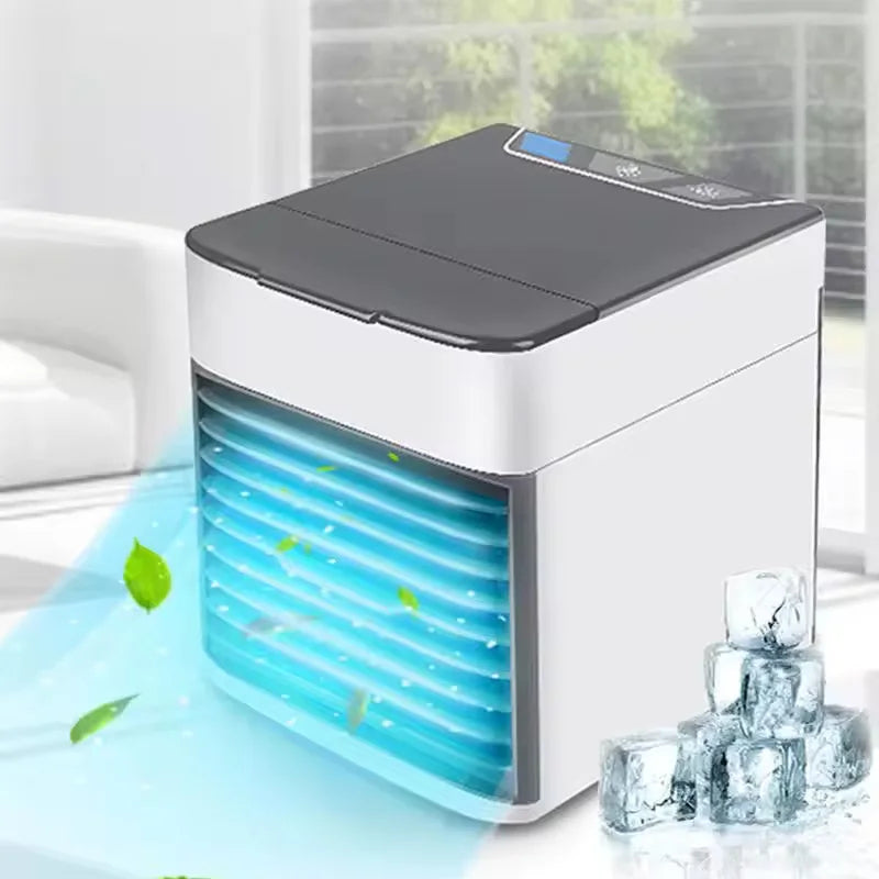 Quiet Portable Evaporative Cooler for Home & Office – 2-in-1 Personal Cooling Fan with Silent Operation