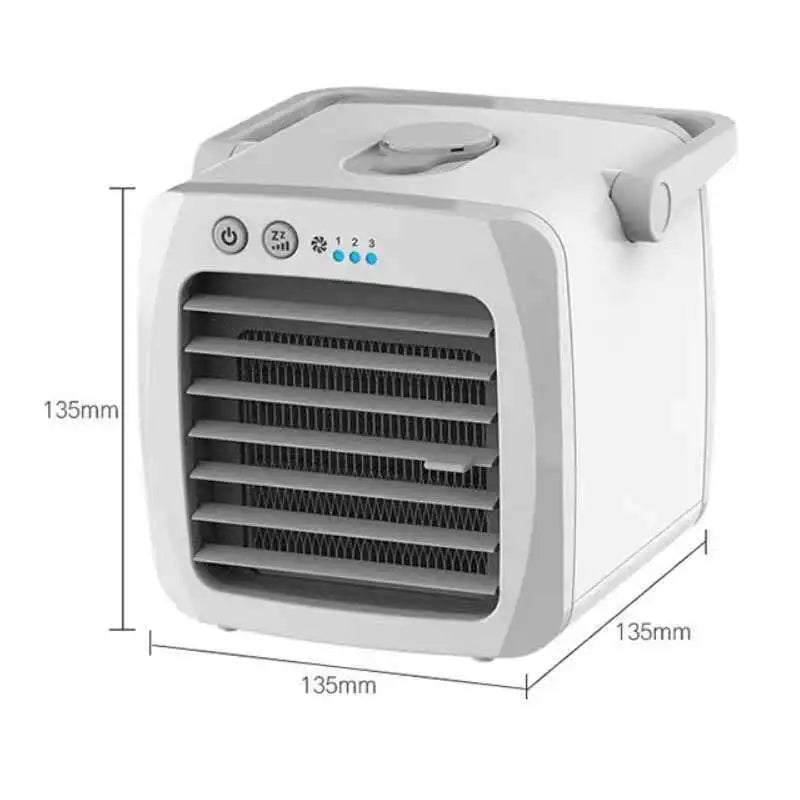 Portable Air Conditioner 4-in-1 with Humidifier, Purifier & USB Fan - Personal Desktop Cooler