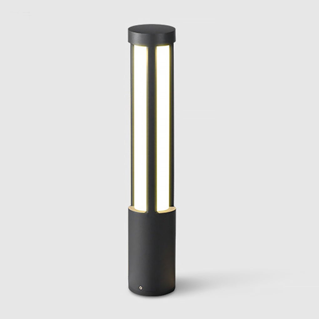 Residential Bollard Lights Modern Cylindrical LED – Waterproof IP54 Pathway Light for Landscape