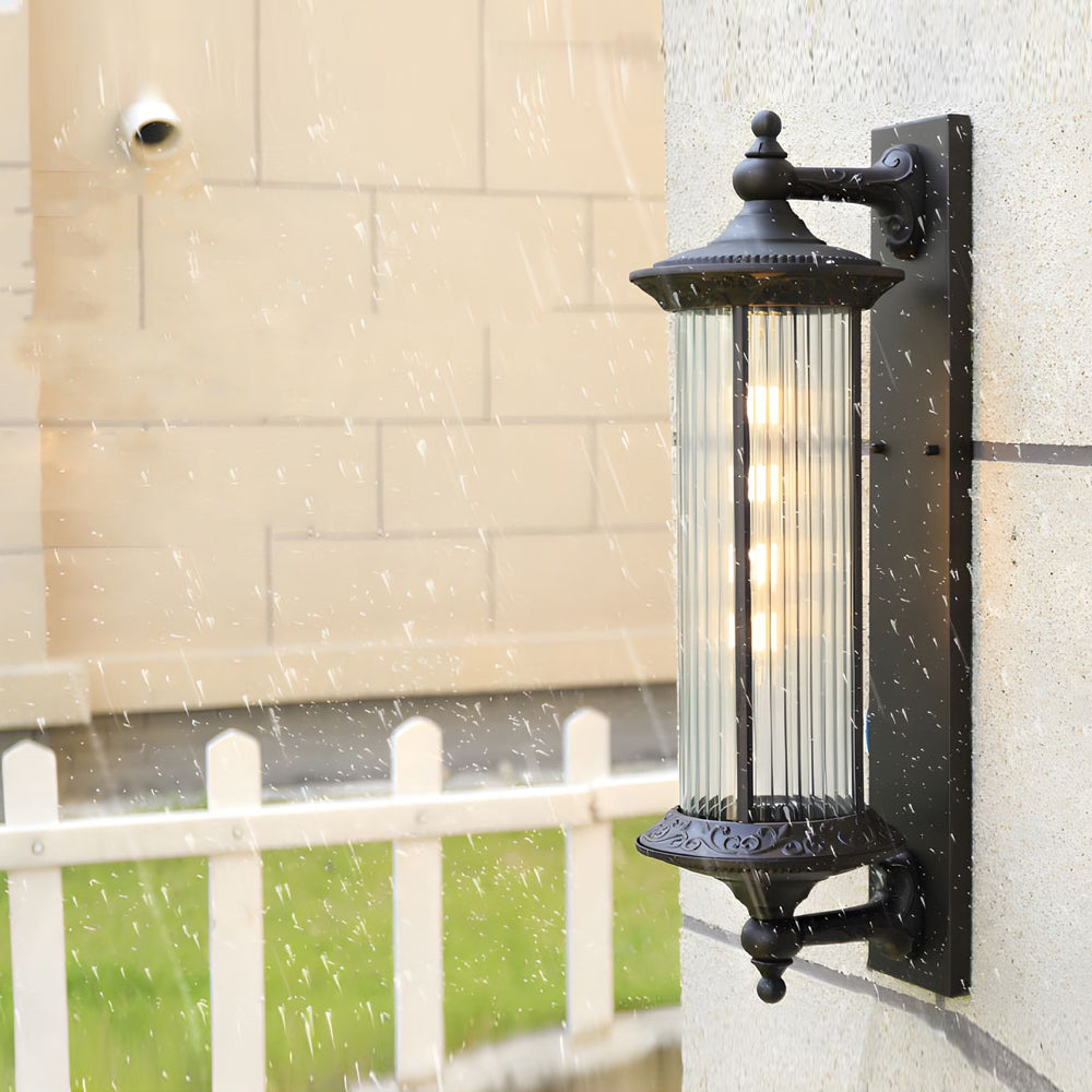 Coffee Gold Vintage Outdoor Wall Lights Waterproof