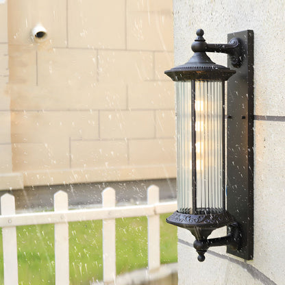 Coffee Gold Vintage Outdoor Wall Lights Waterproof