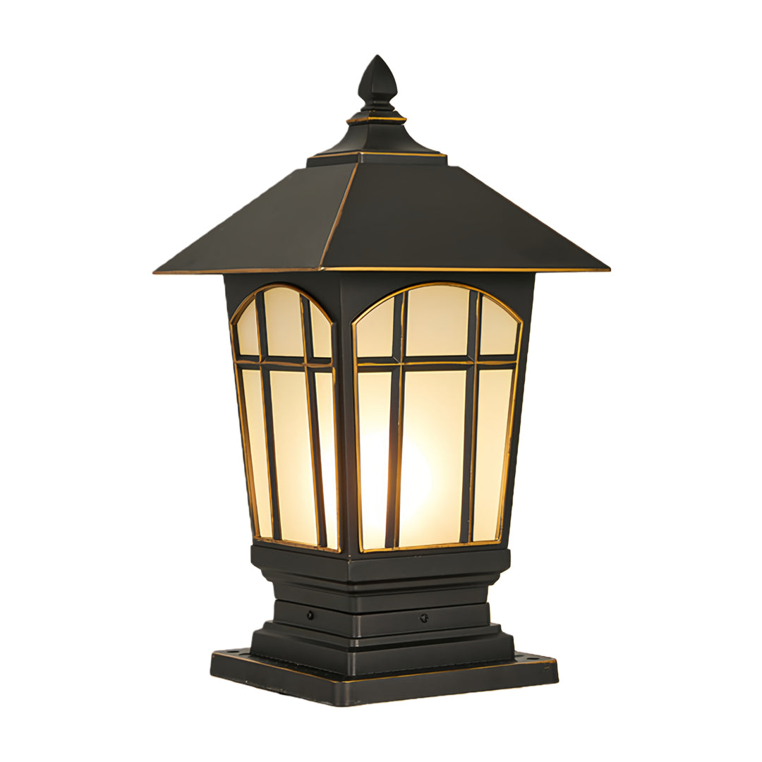Large Outdoor Pillar Lights European Style Waterproof Light