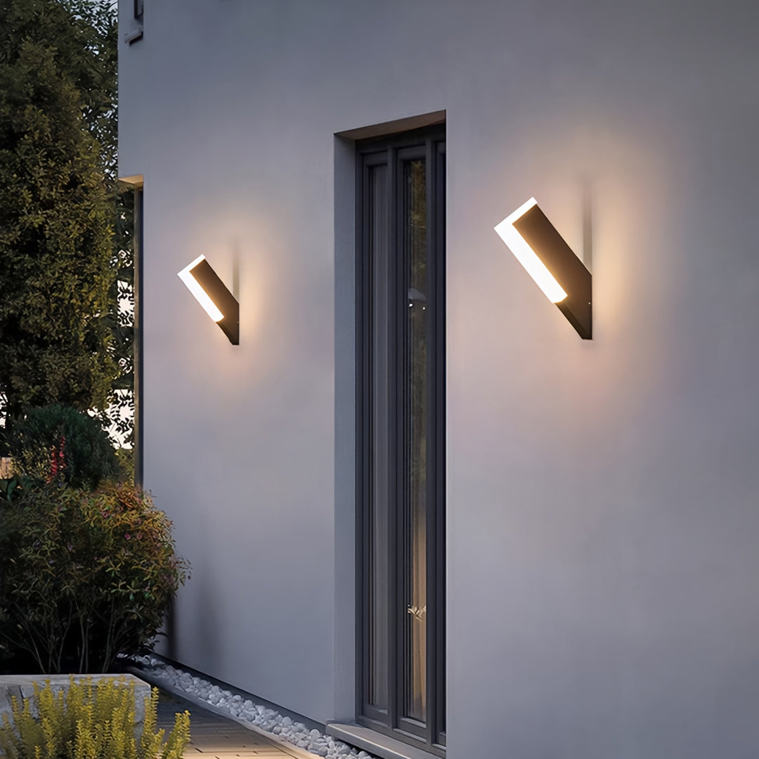Outdoor Wall Lantern Light Fixtures Waterproof Courtyard Lamp