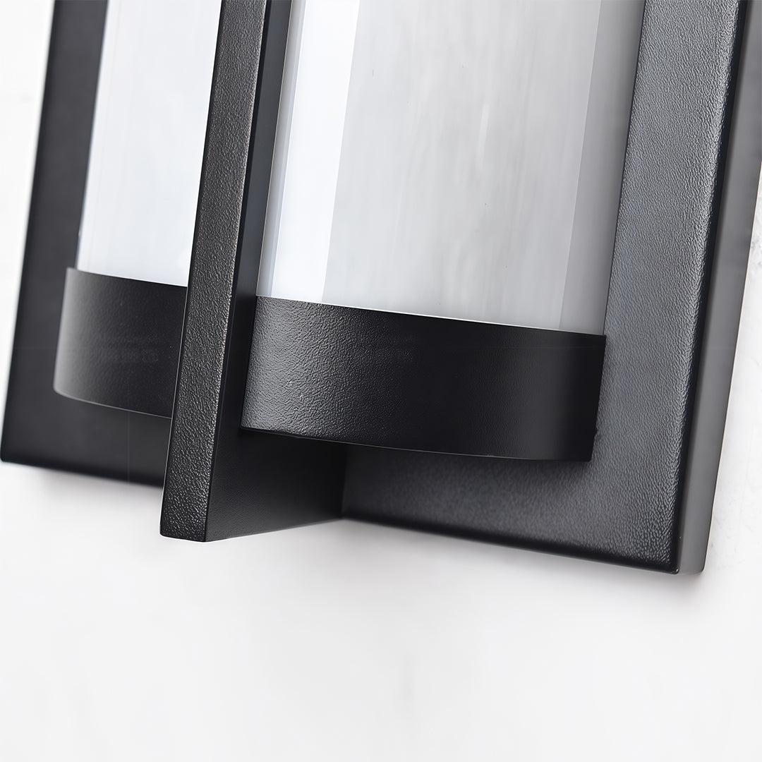 Outdoor Wall Sconces Black Modern Minimalist Waterproof Lamp