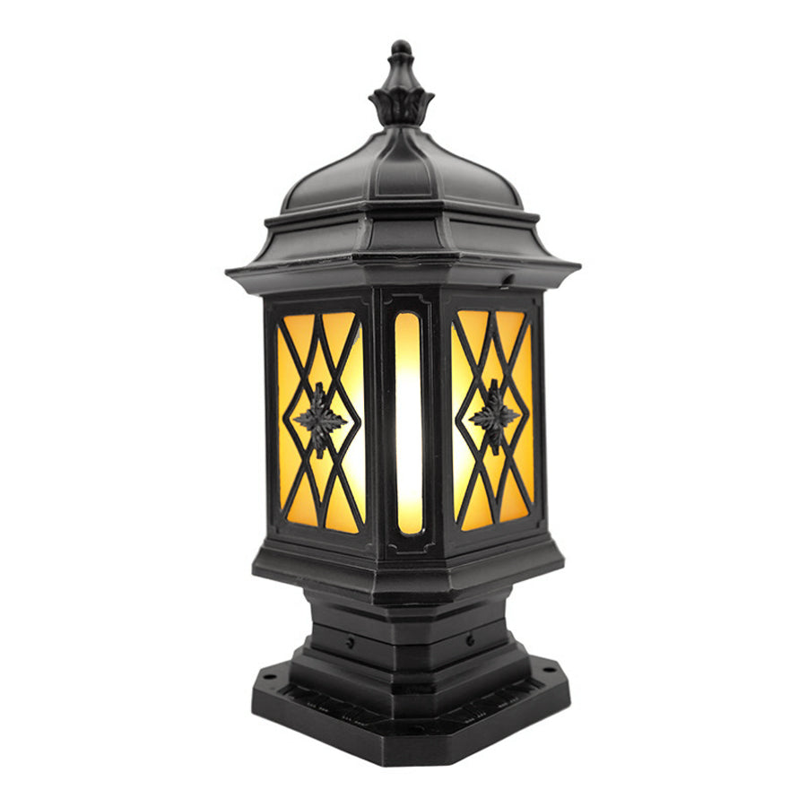 Outside Pillar Lights Modern Waterproof