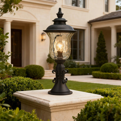 Pillar Gate Lights Outdoor Waterproof European Style Classic Lamp
