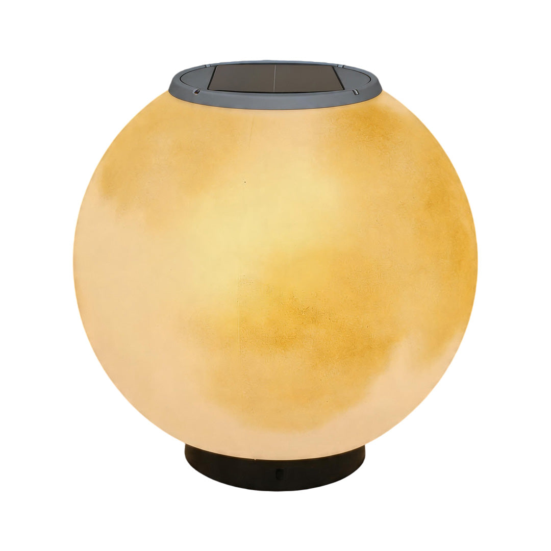Moon Pillar Lights Modern Waterproof LED Resin Lamp
