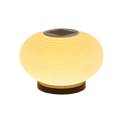 Elegant Solar Powered Post Light LED Spiral Design Lamp with 3 Color Temperatures and IP65 Waterproof
