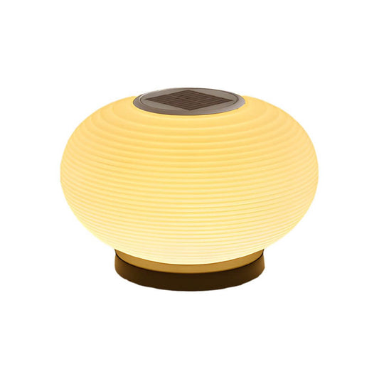 Elegant Solar Powered Post Light LED Spiral Design Lamp with 3 Color Temperatures and IP65 Waterproof