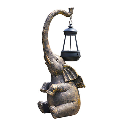 Resin Garden Solar Animal Lights