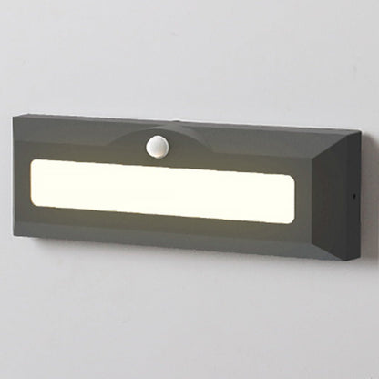 Motion Sensor LED Step Lights Modern Intelligent Outdoor Light