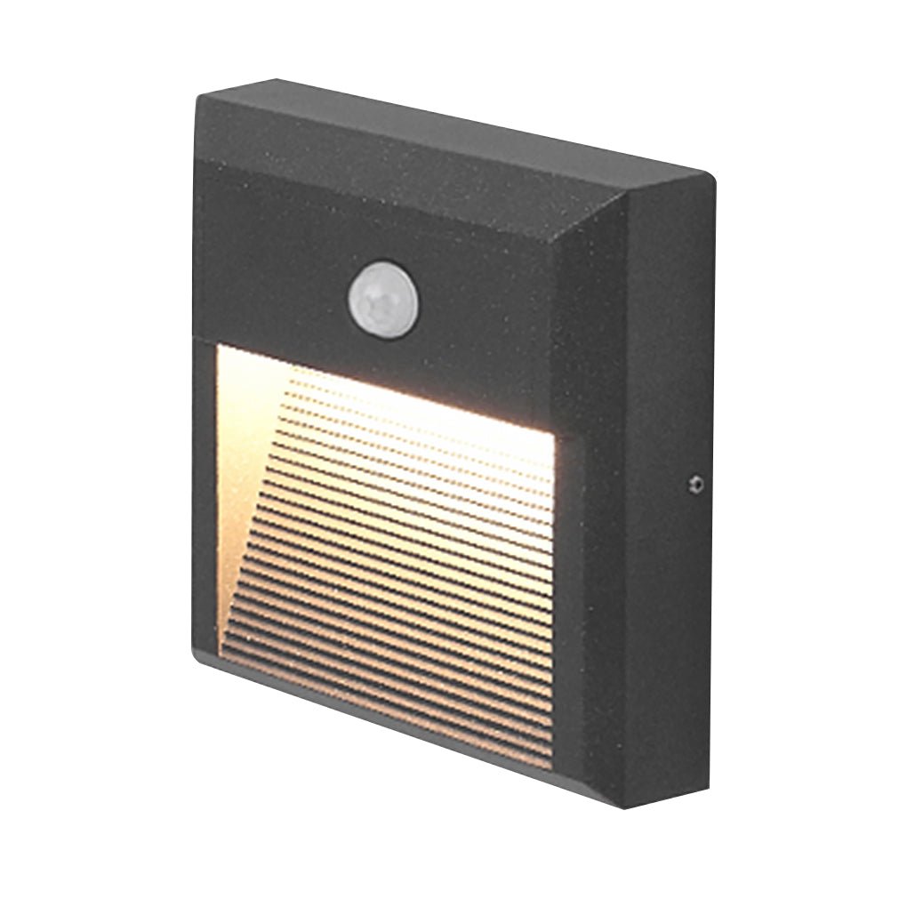 Motion Sensor LED Step Lights Modern Intelligent Outdoor Light
