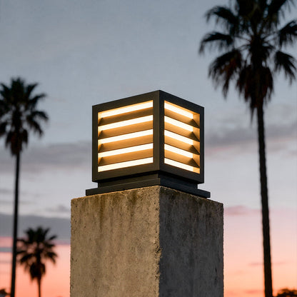 Home Pillar Light Outdoor Waterproof LED Decorative Light