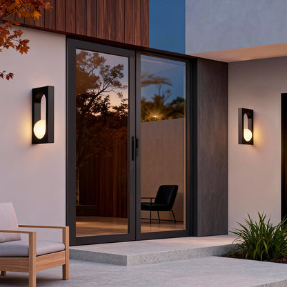 LED Outdoor Wall Lighting Ideas Waterproof American Retro Lamp