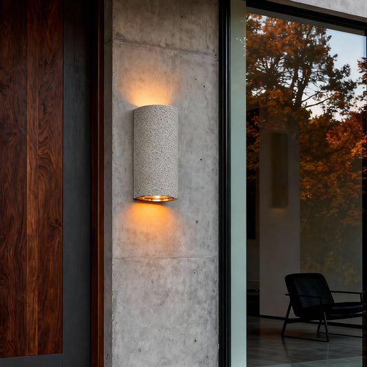 Up Down Wall Lights Creative Outdoor Waterproof Concrete Lamp