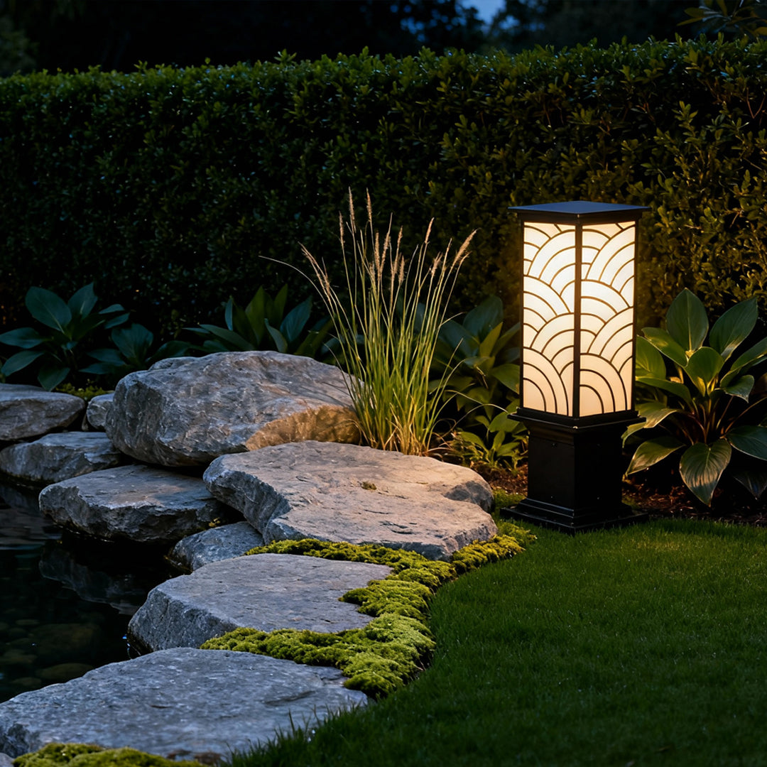 Exterior Bollard Light Outdoor Waterproof Lawn Lamp