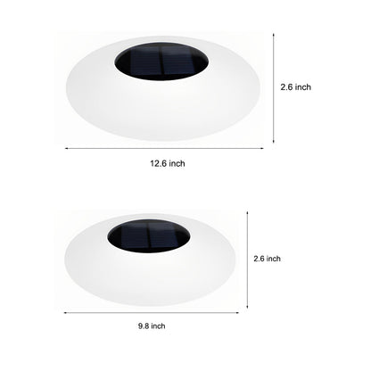 Floating Pond Lamp Rgb Solar-Powered Pool White Light