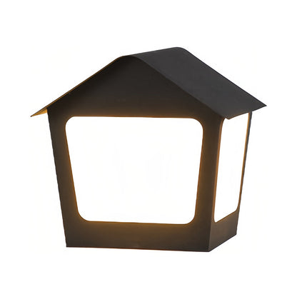 Deck Post Cap Lights Unique Shape Chic Outdoor Garden Post Lights