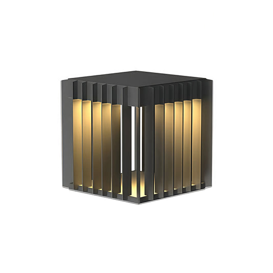 Front Pillar Lights Outdoor Waterproof Hollow Light