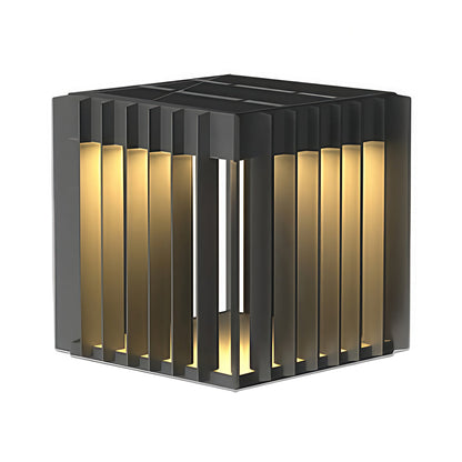 Front Pillar Lights Outdoor Waterproof Hollow Light