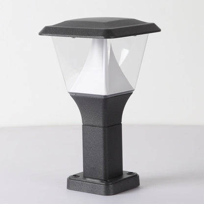 LED Garden Light Outdoor Minimalist Modern 6.5inch Bollard Light