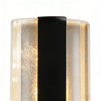 Modern Linear Wall Sconce Outdoor Waterproof Crystal Light
