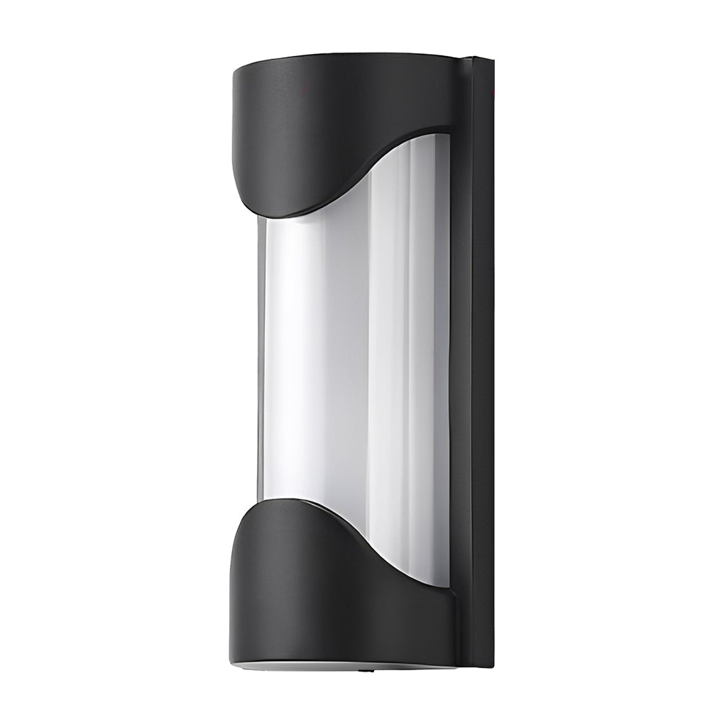 Black Outdoor Wall Light Modern Waterproof LED Light
