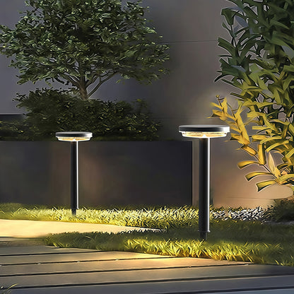 Path Light Solar Outdoor Waterproof Black Mater Light