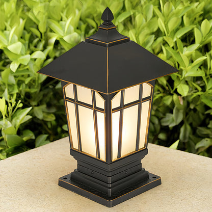 Large Outdoor Pillar Lights European Style Waterproof Light