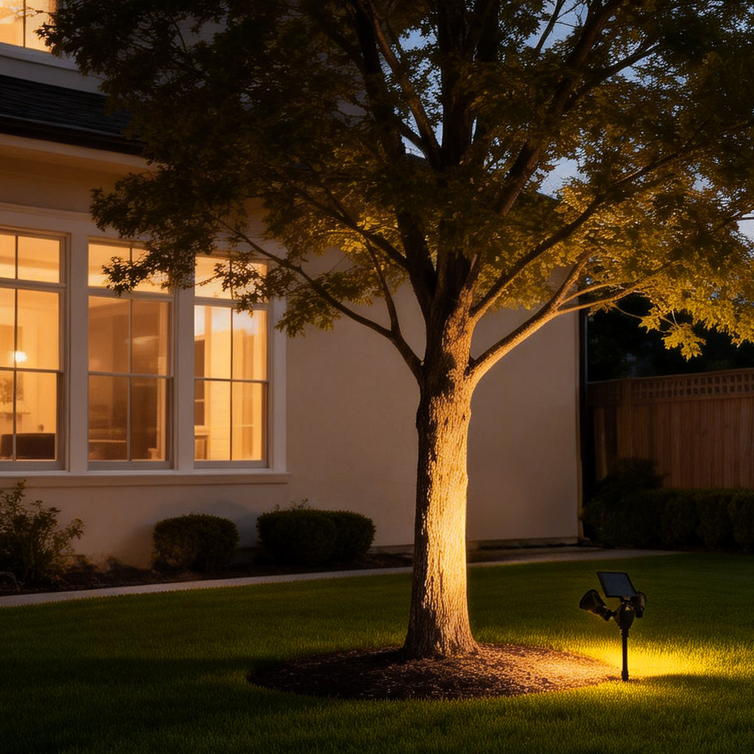 Garden Spotlights Solar Powered Motion Sensor Landscape Light