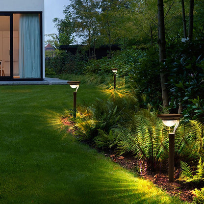 Garden Stake Solar Lights Modern Floating Aura Outdoor Light