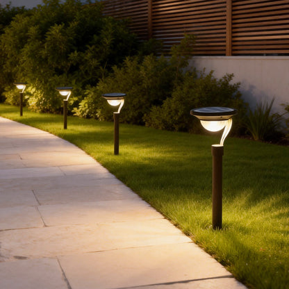 Garden Stake Solar Lights Modern Floating Aura Outdoor Light