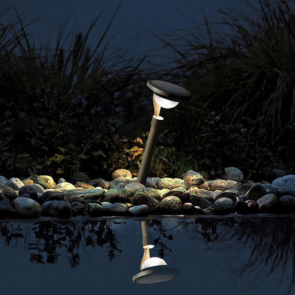 Garden Stake Solar Lights Modern Floating Aura Outdoor Light