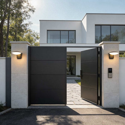 Garden Wall Lights Modern Minimalist Outdoor LED Light