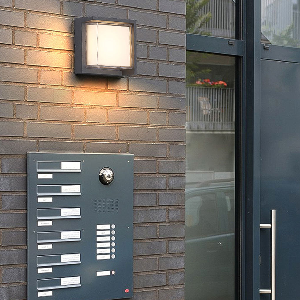 geometric outdoor sconce Minimalist Waterproof Light