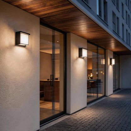 geometric outdoor sconce Minimalist Waterproof Light