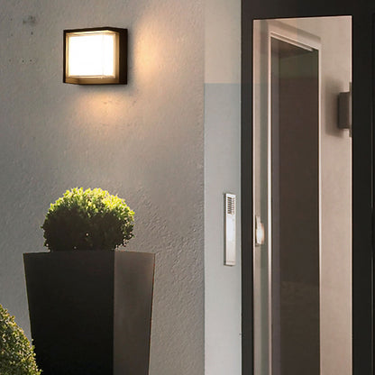 geometric outdoor sconce Minimalist Waterproof Light