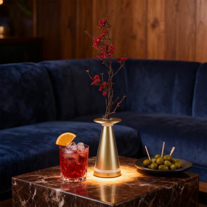 Artistic Vase Table Lamp with Built-in Mosquito Repellent — Elegant Home Lighting