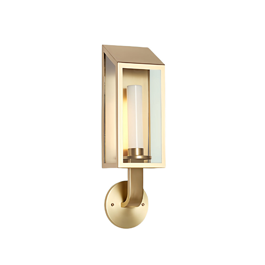 Outdoor Wall Mount Light Fixture Waterproof Metal Frame Light