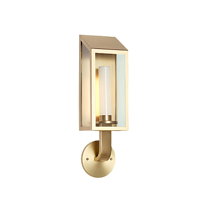 Outdoor Wall Mount Light Fixture Waterproof Metal Frame Light