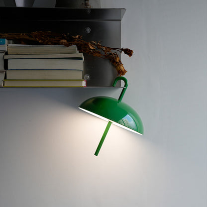 USB Rechargeable Table Lamp - Portable, Dimmable LED Touch Lamp with Umbrella-Style Design