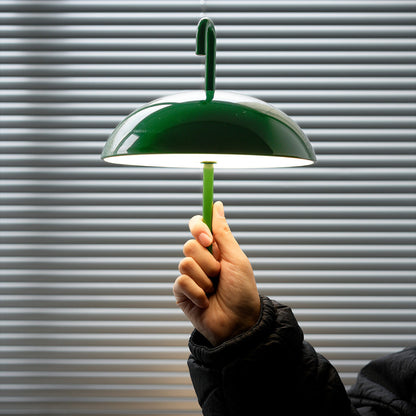 USB Rechargeable Table Lamp - Portable, Dimmable LED Touch Lamp with Umbrella-Style Design