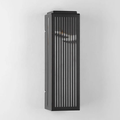 Grille Wall Light Waterproof Unique Slender Design Lamp