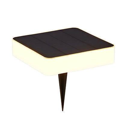 Ground Solar Lights Disc Elegant LED Landscapes Light