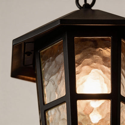 Hanging Outdoor Light Waterproof Minimalist Garden Pendant Light