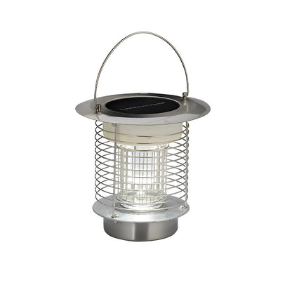 Solar Light Bug Zapper Solar Garden Purple-Light Mosquito Killer Lamp