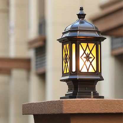 Outside Pillar Lights Modern Waterproof