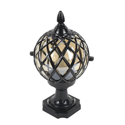 Home Pillar Light Modern Glass Fence Aluminum Light